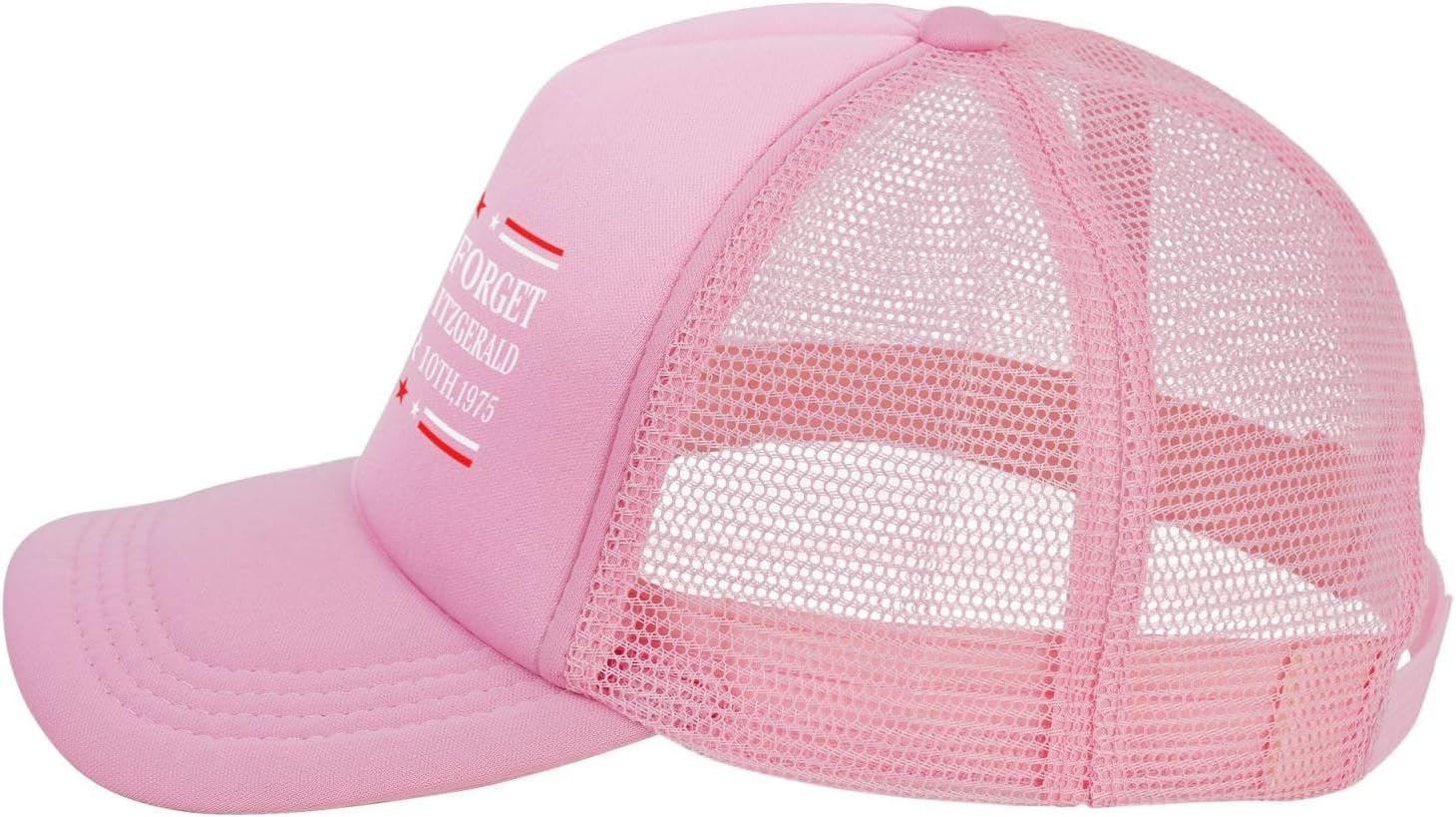 Never Forget Edmund Fitzgerald Hat Fashion Mesh Hat Adjustables