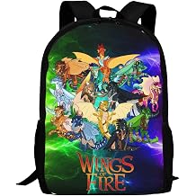 Wings-Fire Backpack,3d Print Laptop Backpack Lightweight Casual Daypack Bookbag Multi-Function Travel Backpack 16.5 In