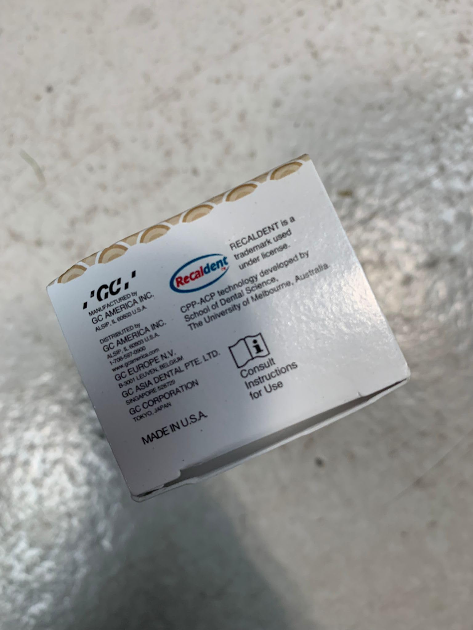 2x GC Tooth Mousse Zahnpasta 35ml Tube Vanille (2x 35ml)