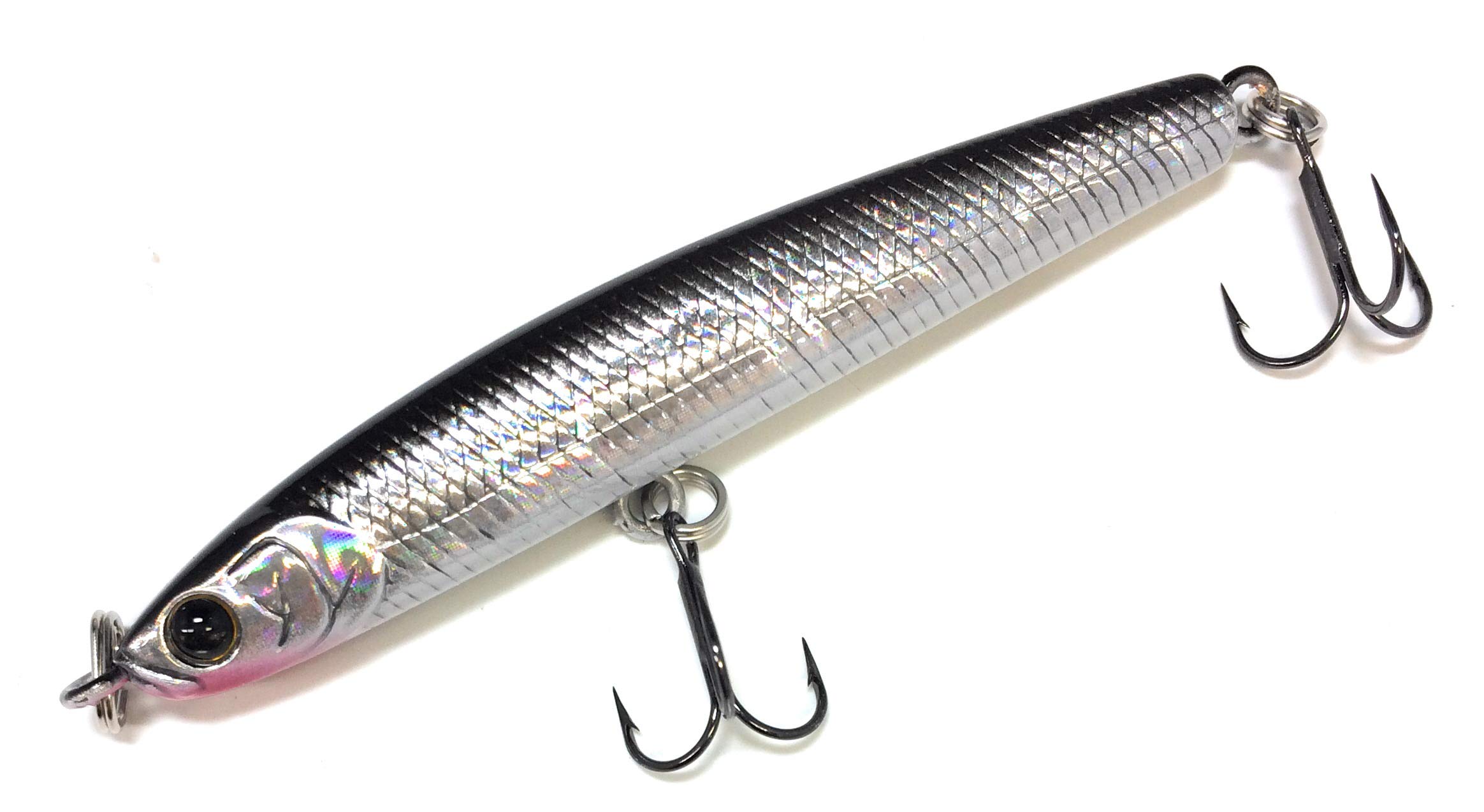 Lucky Craft L0602 Wonder Slim Light-F 70-F #0596 Baitfish Silver