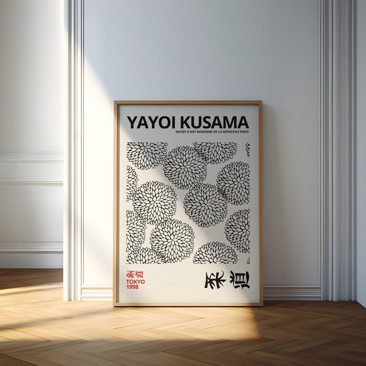 ARTINSPIRIO Poster Yayoi Kusama, senza cornice, 70 x 100 cm