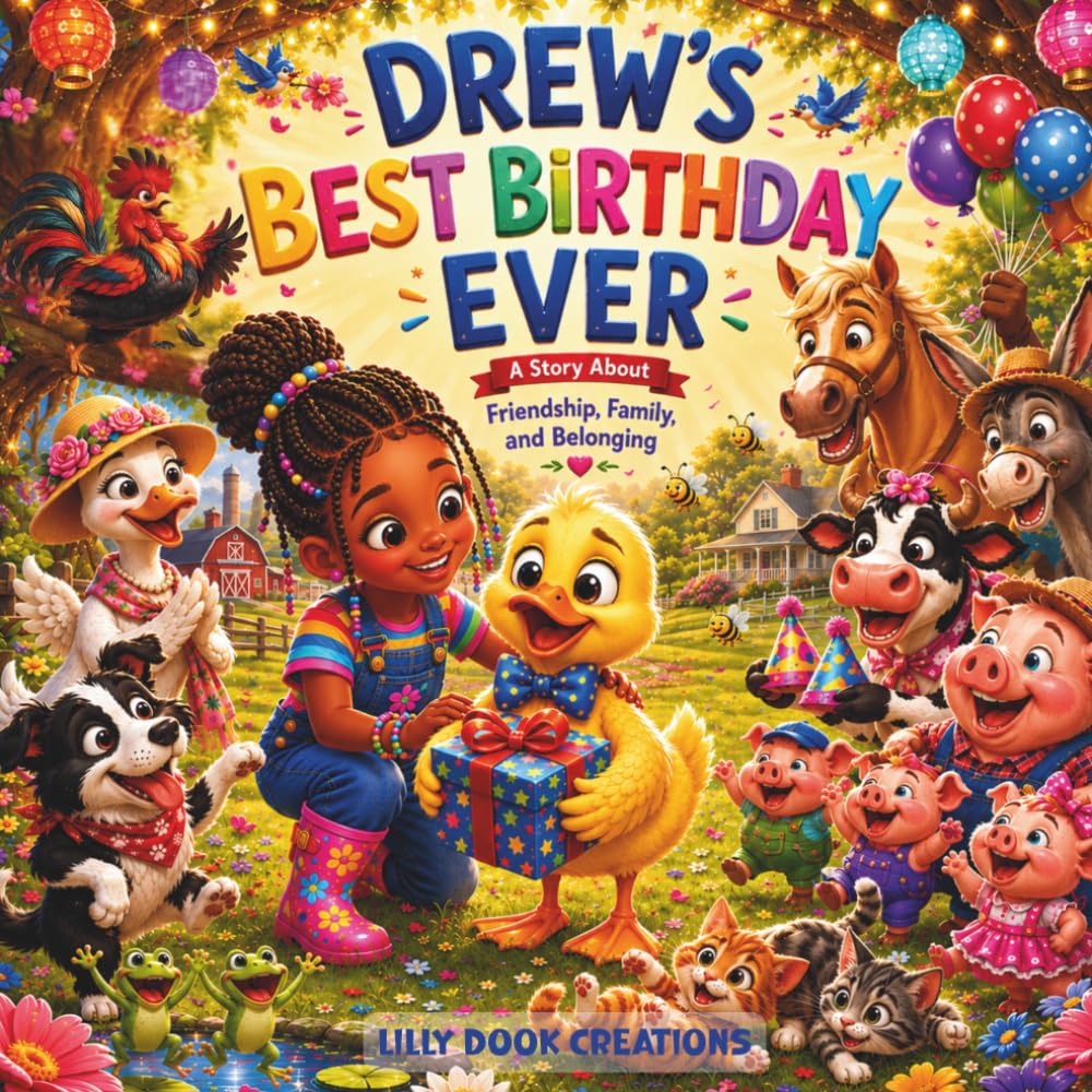 Drew's Best Birthday Ever: A Story About Friendship, Family and Belonging
