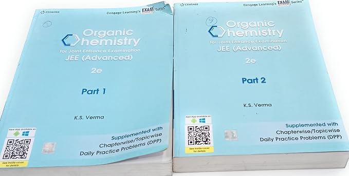 Organic Chemistry JEE (Advanced) 2nd edition K.S. Verma Part 1 & Part 2 ...