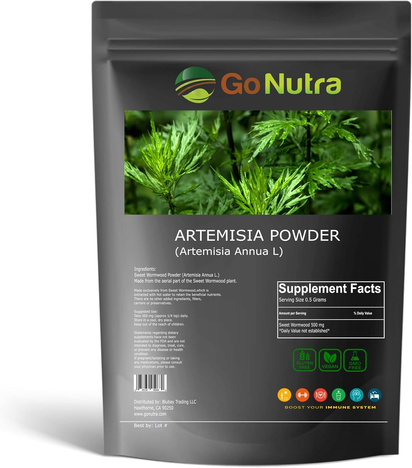Artemisia Powder 8 oz Sweet Wormwood Powder Artemisia Annua Pure