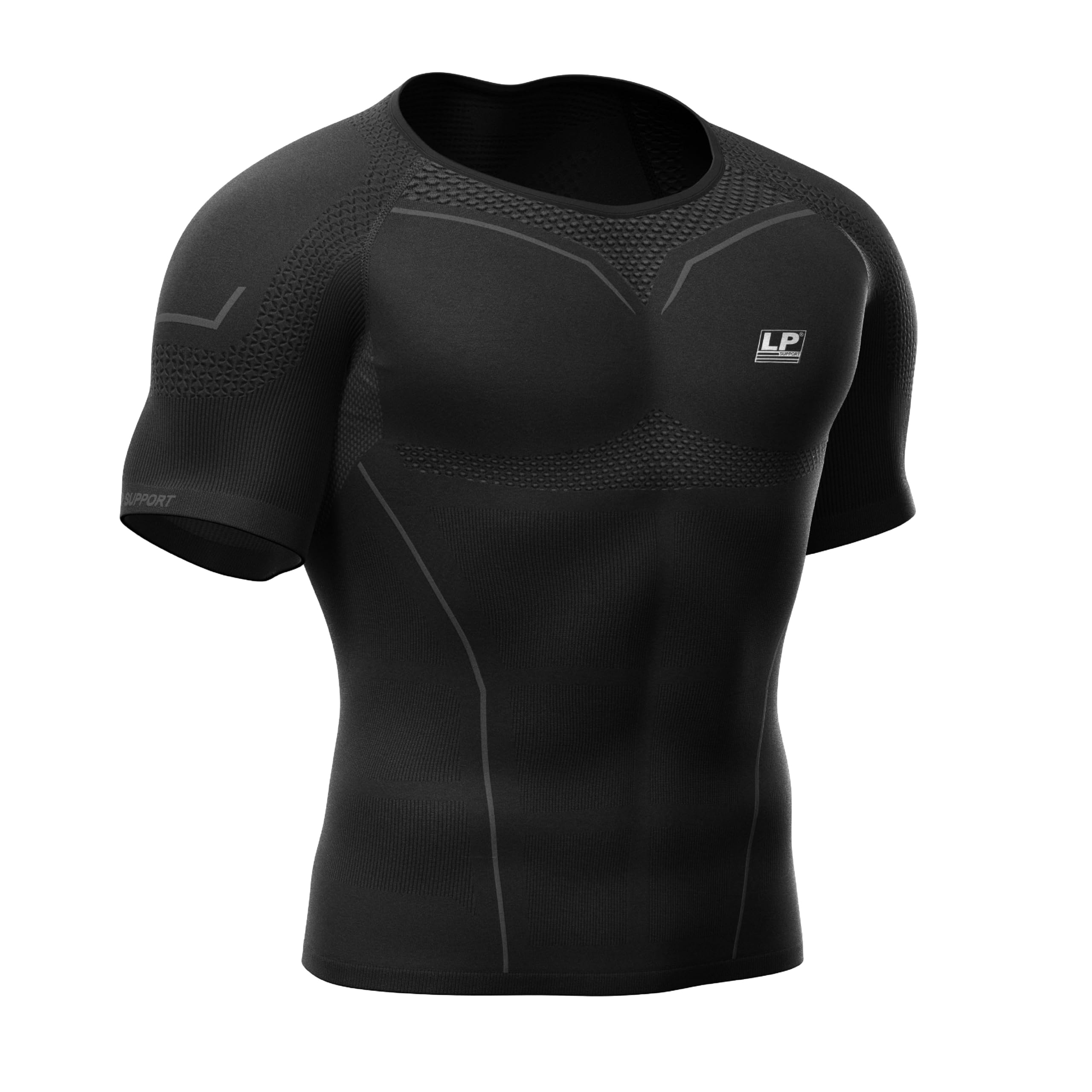 ARM2301Z Men's Short Sleeve Compression Shirt for Gym, Workout - Ultimate Comfort & Support Shapewear (S - XL)