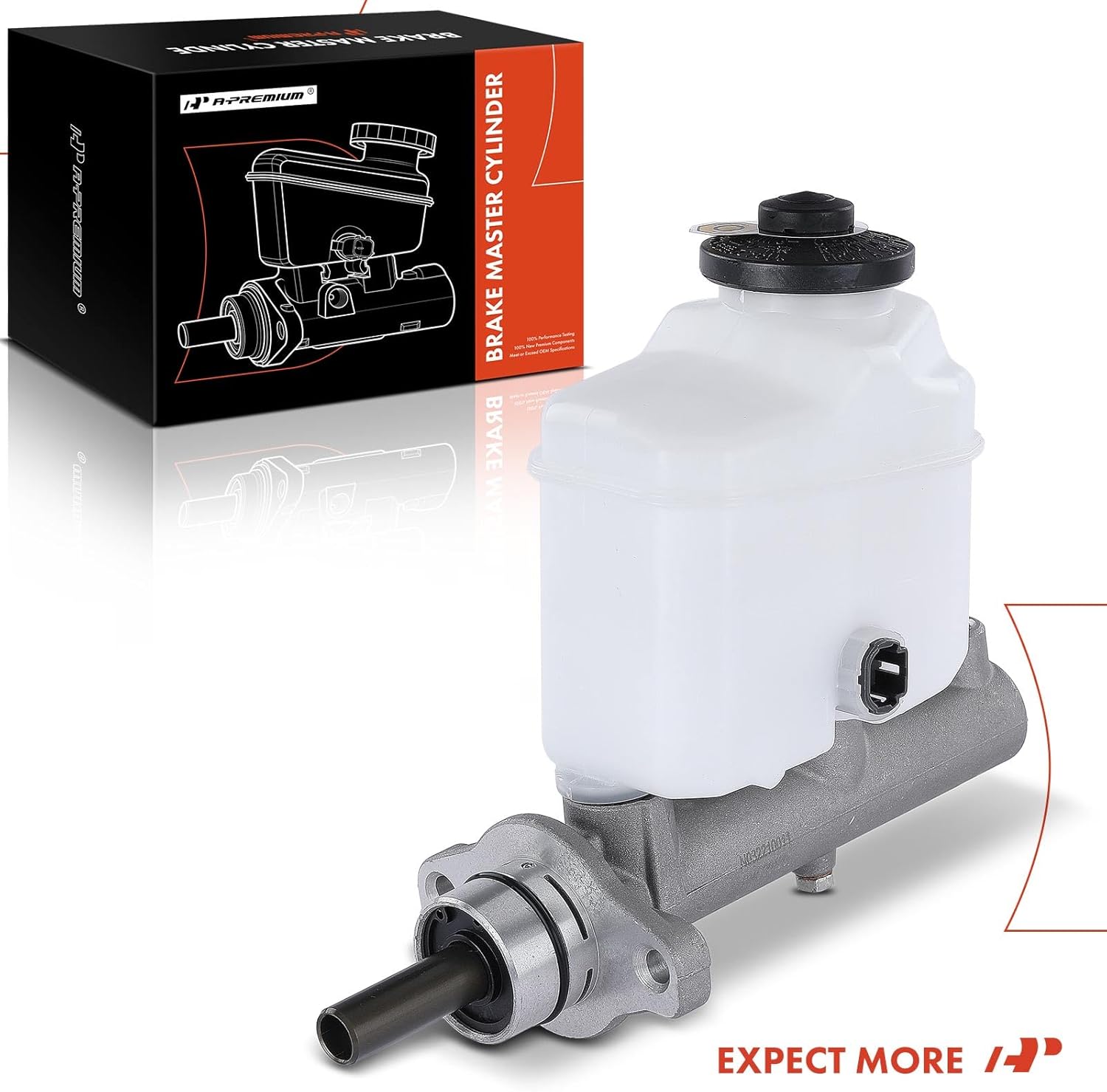 A-Premium Brake Master Cylinder with Reservoir and Cap Compatible with Lexus and Toyota Vehicles - Camry 2002-2006, Solara 2004-2008, ES300 2002-2003, ES330 2004-2006