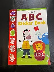 My First ABC Sticker Book: Exciting Sticker Book With 100 Stickers ...