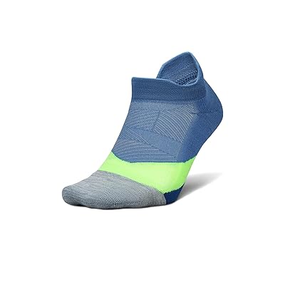 Feetures Elite Light Cushion No Show Tab No Show Socks Shoes Bahama Blue