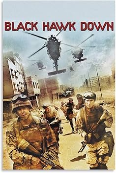 Amazon.co.jp: 映画のポスターブラックホークダウン戦争は誰も置き去り