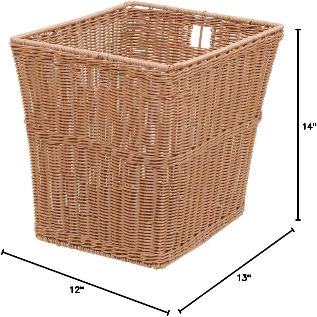 Kaplan Early Learning Washable Wicker Basket - Large