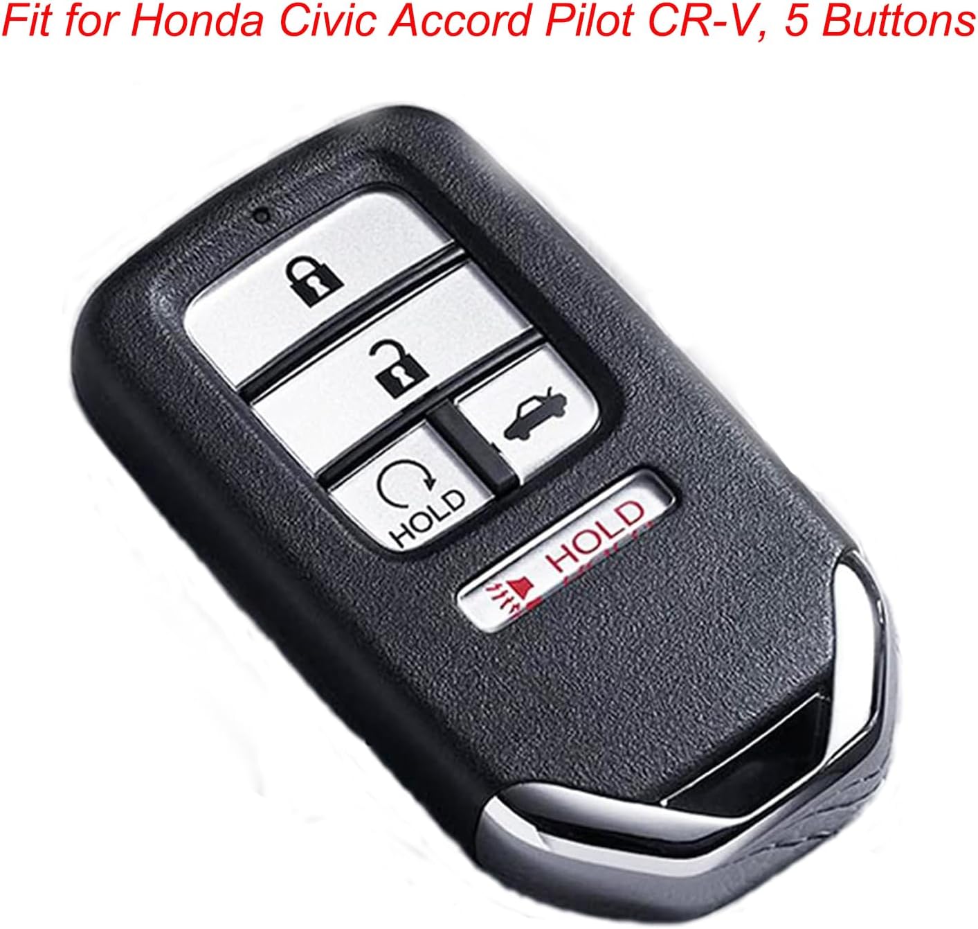 Simple Setup 2Pcs Silicone Key Fob Cover Keyless Jacket Remote Holder for Compatible Honda Civic 2016 2017 2018 2019 2020 2021 Accord Pilot CR-V, Pink Purple