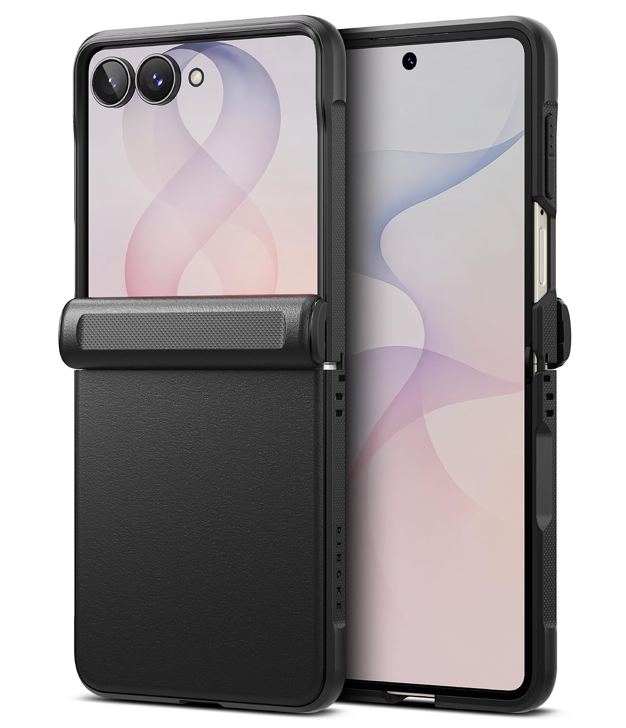 Ringke para Funda Samsung Galaxy Z Flip 8 [Onyx Flap Black]