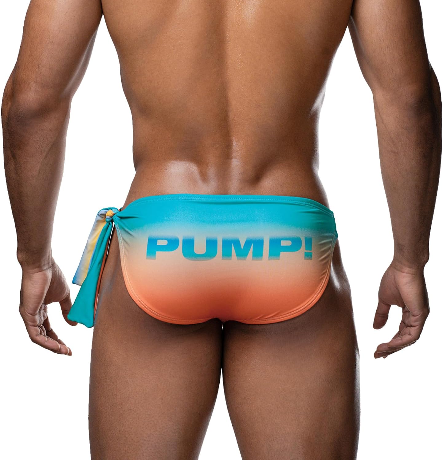 Pump! Swim Brief - Men's Watercheekies, Sporty & Supportive Fit, Quick-Dry & Chlorine-Resistant Fabric