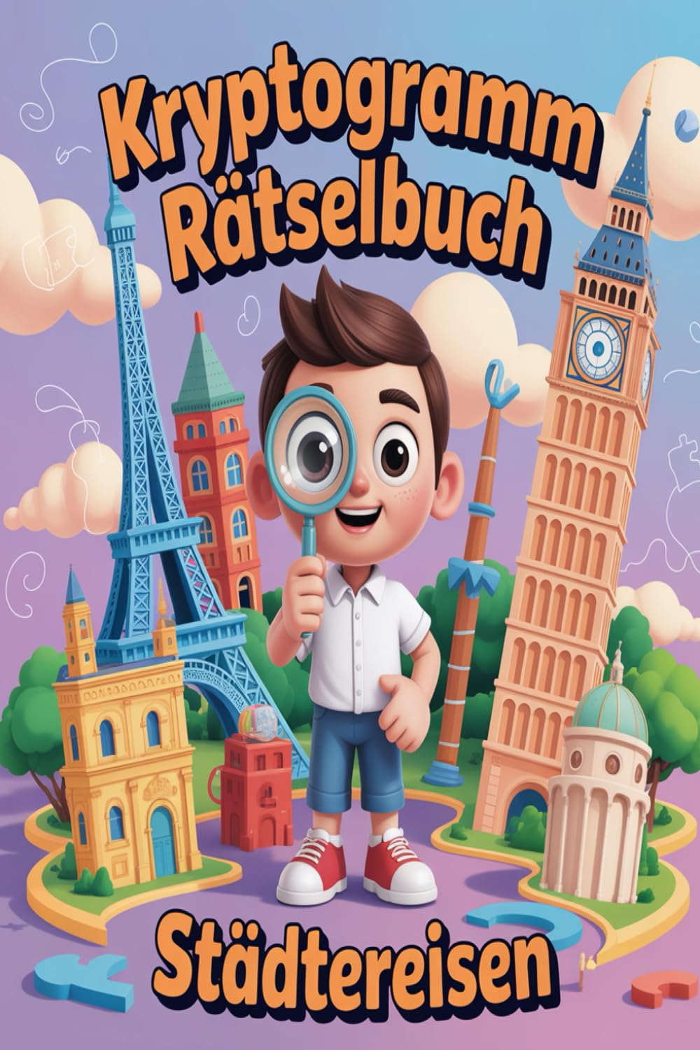 Kryptogramm Rätselbuch: Thema Städtereisen