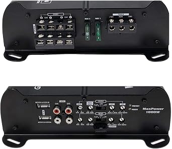 Car Amplifiers - Gravity Audio WZ1000.4 Warzone 1000W 4 Channels Class A/B Amp 2/4 Ohm Stable with Remote Sub Control
