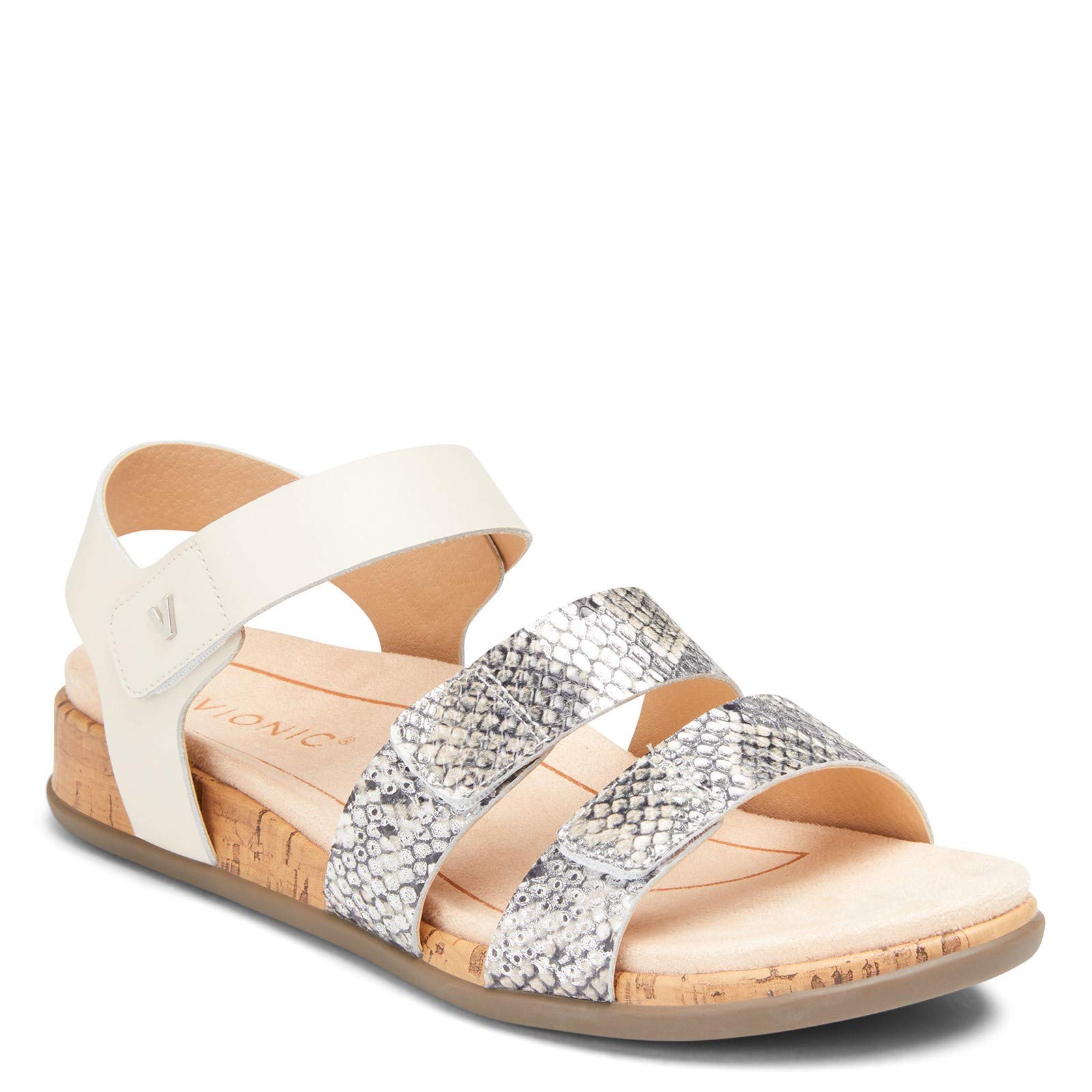 Vionic Women's Colleen Adjustable Backstrap Sandal - Ladies Sandals with Concealed Orthotic Arch Support