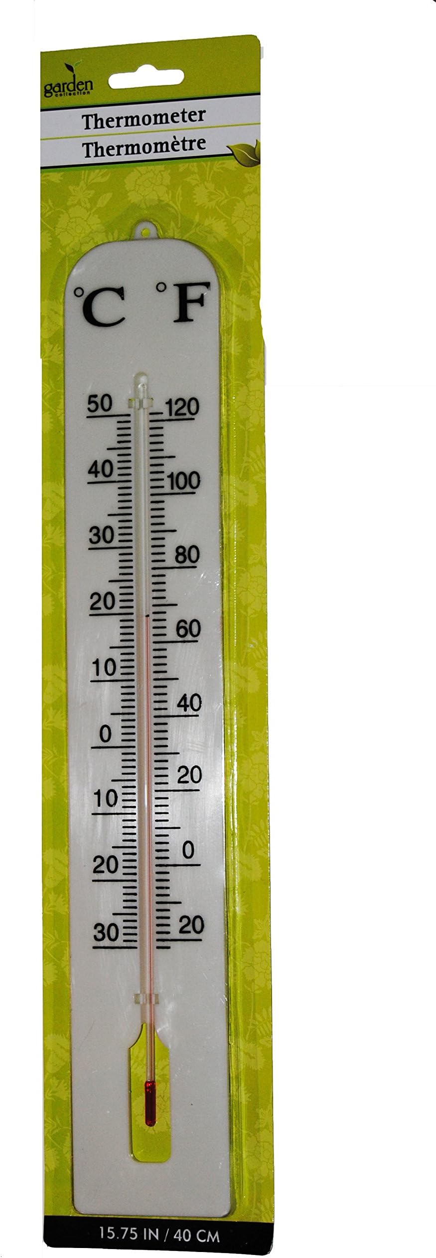 Large Outdoor Tube Thermometer