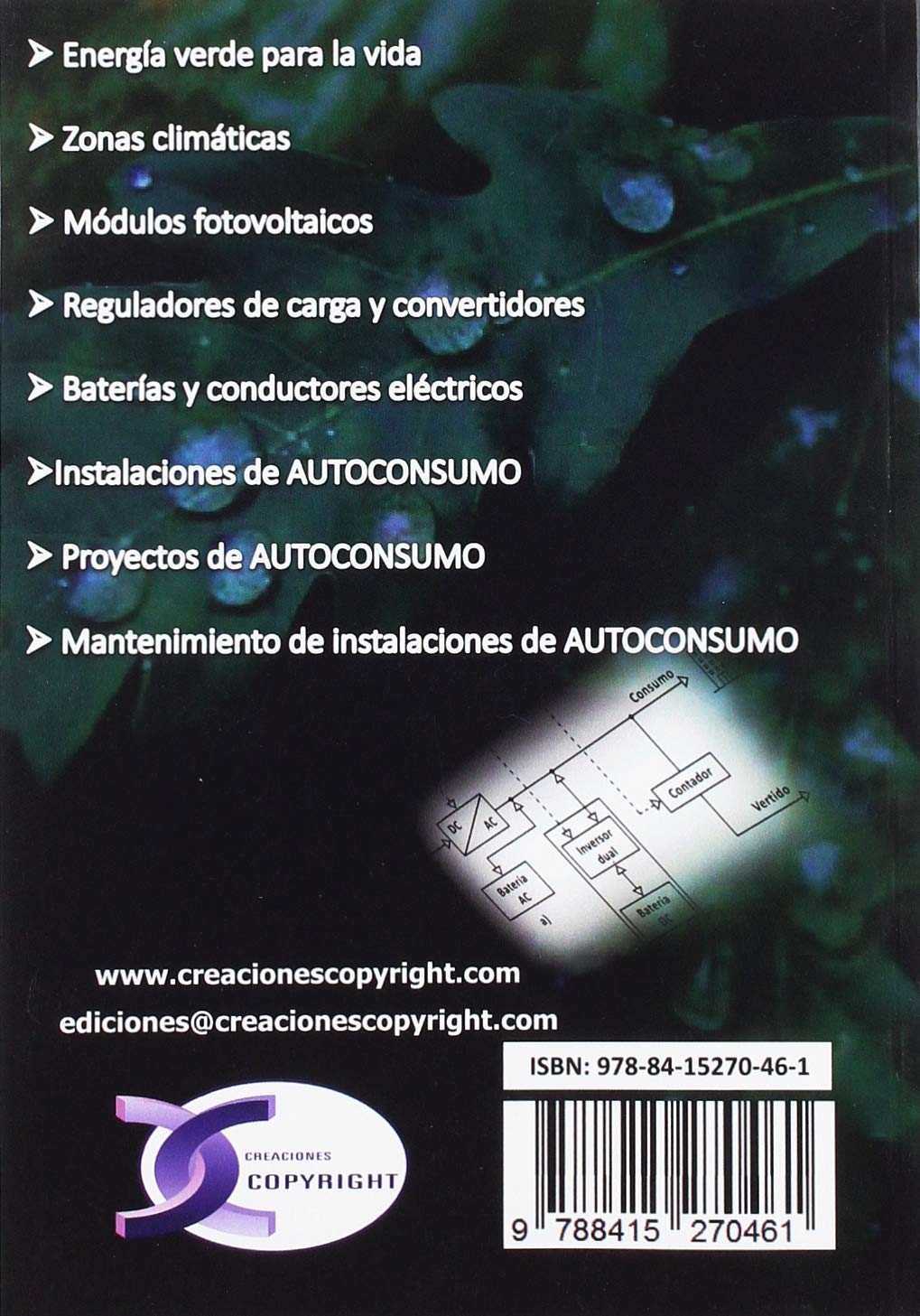 Manual del técnico instalador de Autoconsumo (MANUALES TECNICOS DE ELECTRICIDAD)