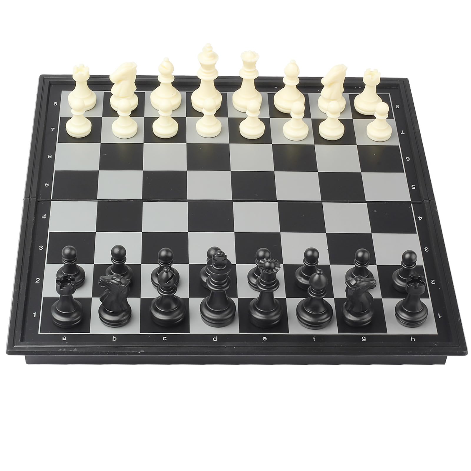 Travel Chess Set Magnetic Portable Folding Chess Board (Medium / 9.7 Inch)