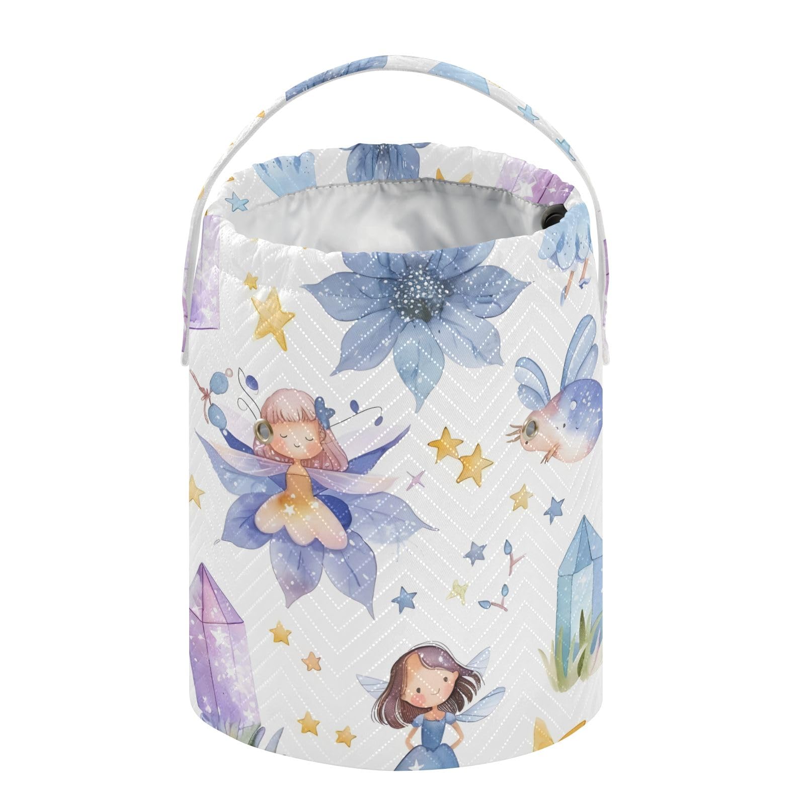 Yarn Storage Bag Small Crochet Bag Knitting Bag Organizer Fairy Cute Yarn Bags for Crocheting Basket