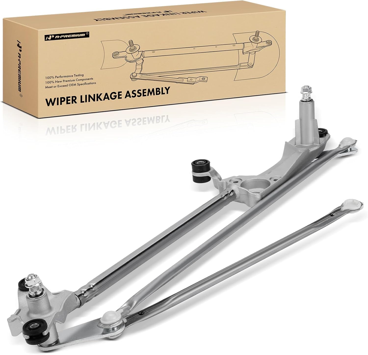 A-Premium Front Windshield Wiper Linkage Compatible with Toyota Camry 2002 2003 2004 2005 2006