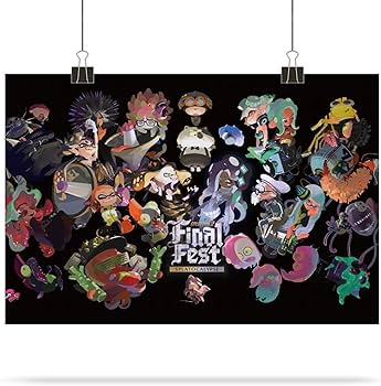 Amazon.co.jp: スプラトゥーンポスター壁絵アートポスター装飾ポスター