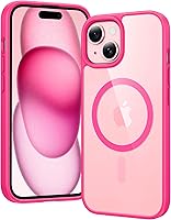 Vista 61 de FNTCASE Funda para iPhone 15 Plus: Fundas magnéticas transparentes para teléfono con protector de pantalla compatible con Magsafe Slim Anti