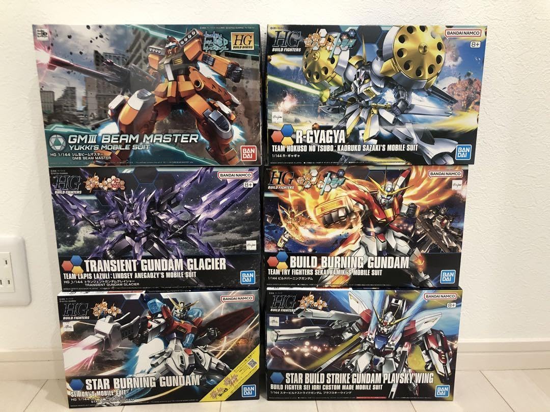 Amazon.co.jp: HG BDジムⅢビームマスター BF Rギャギャ など 6機 