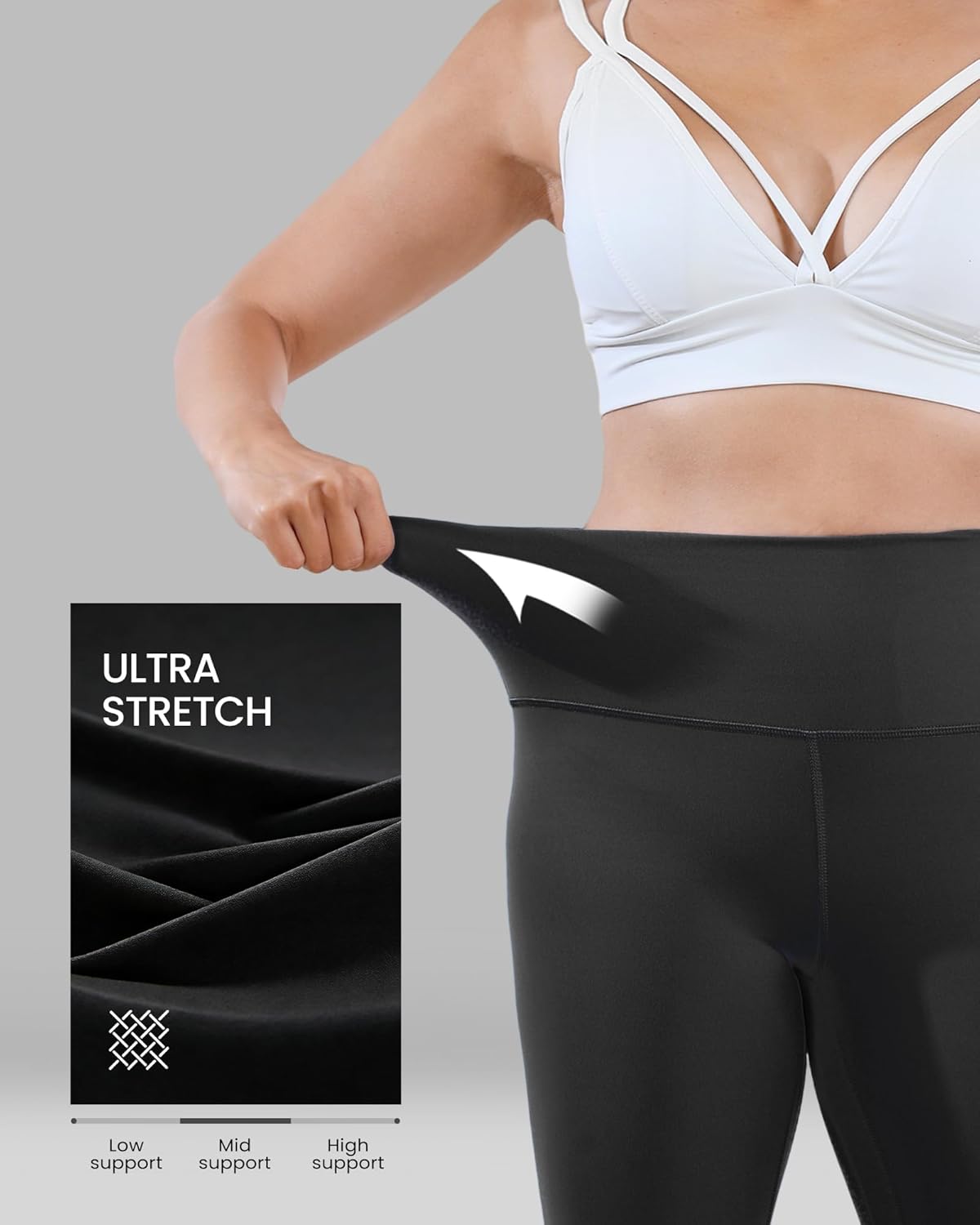 Regina&Angle High Waisted Leggings for Women Tummy Control Buttery Soft Leggings for Women gym running Workout Yoga Pants - Image 5