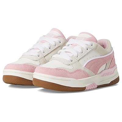 PUMA Kids Rebound Retro (Big Kid/Little Kid) Kids Shoes Warm White/Almond Blossom/Vapor Gray 1