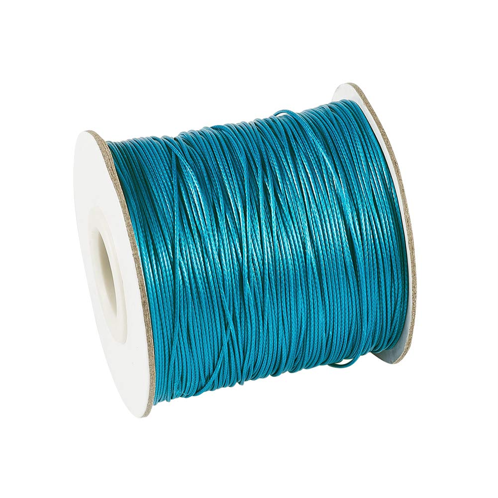 116 Yards 0,5 mm di corda cerata per la creazione di gioielli, corda