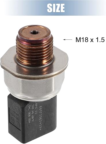 Miniatura 3 de X AUTOHAUX Reemplazo del sensor de presión del carril de combustible para Volkswagen Beetle TDI 2.0L L4 - Diesel 2015 04L906054