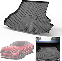 Vista 12 de Elsetyler - Alfombrilla de carga para 2021 2022 2023 2024 2025 Q7 - Negra TPO, apta para cualquier clima, resistente, impermeable, tapete