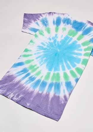 Liquid Blue Men's Pink Floyd Dark Side Oil Paint Tie Dye Short Sleeve T-Shirt