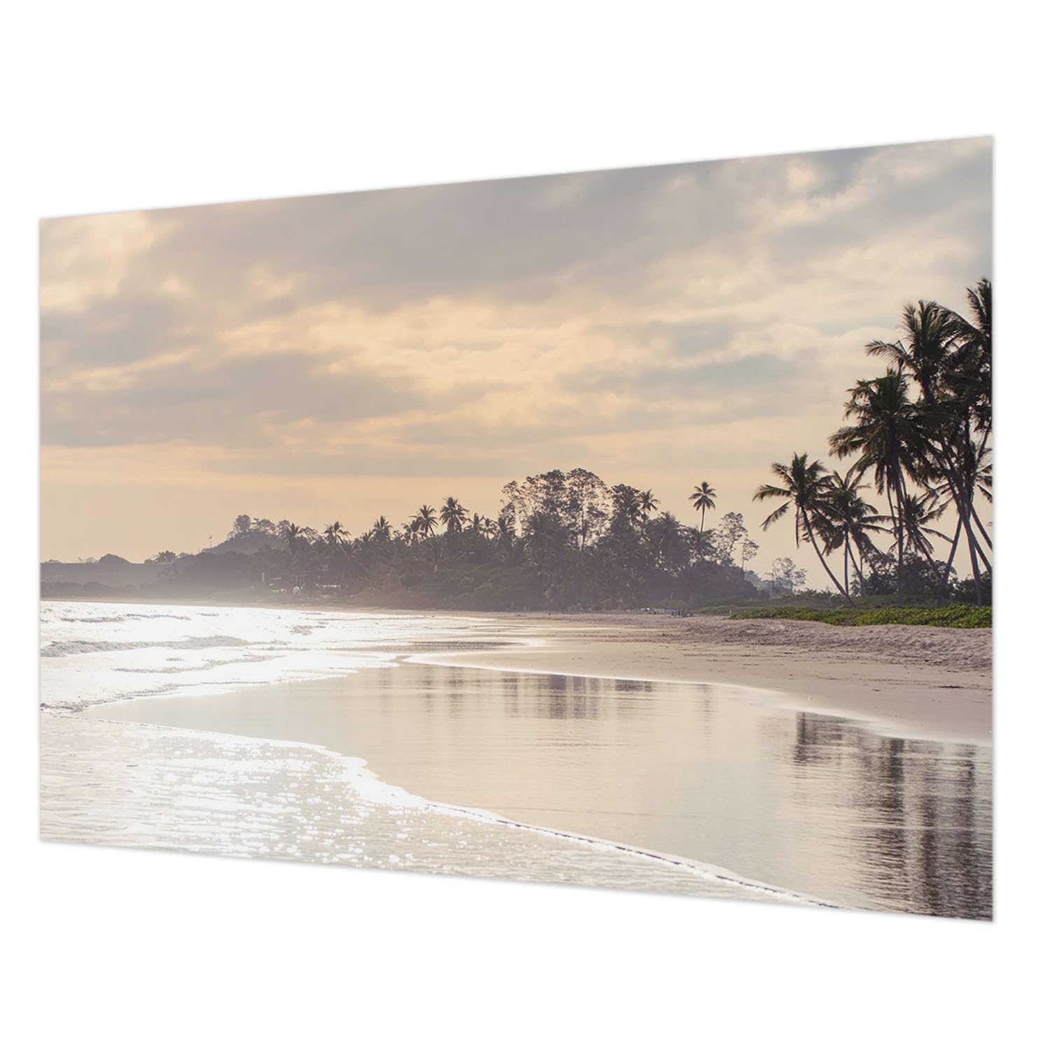 Papier peint plage pour salon et chambre paysage marin grand format