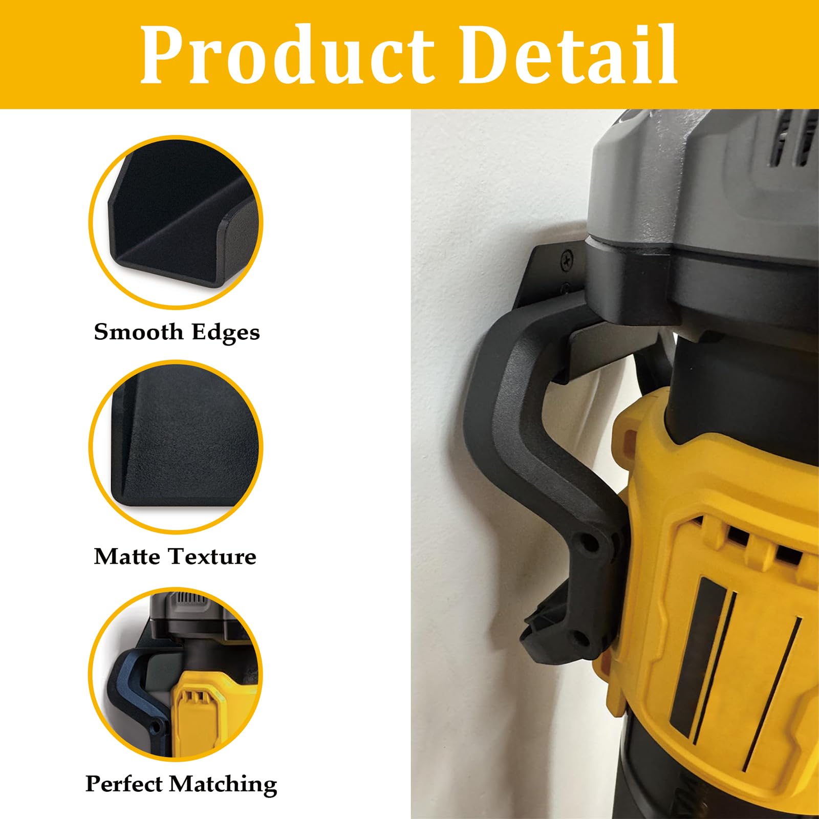 Dewalt 20V Leaf Blower Wall Mount - DCBL722 -5