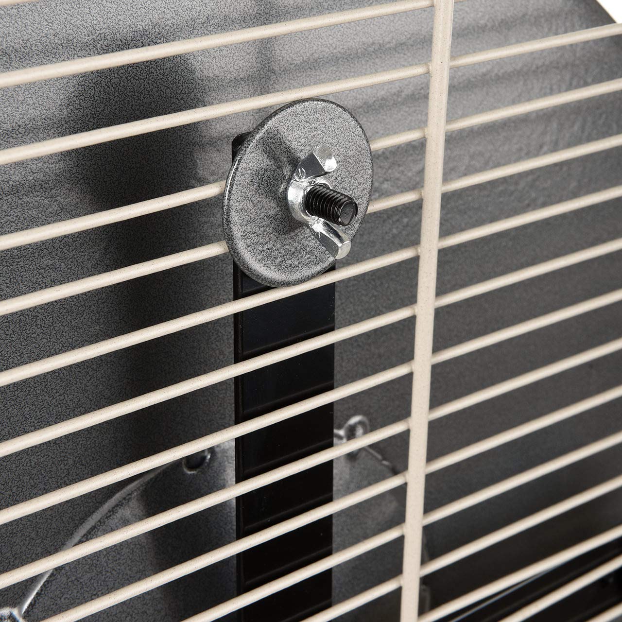 Montana Cages | Artgerechtes Metalllaufrad für Degus und Chinchillas | extra groß mit Ø 38cm