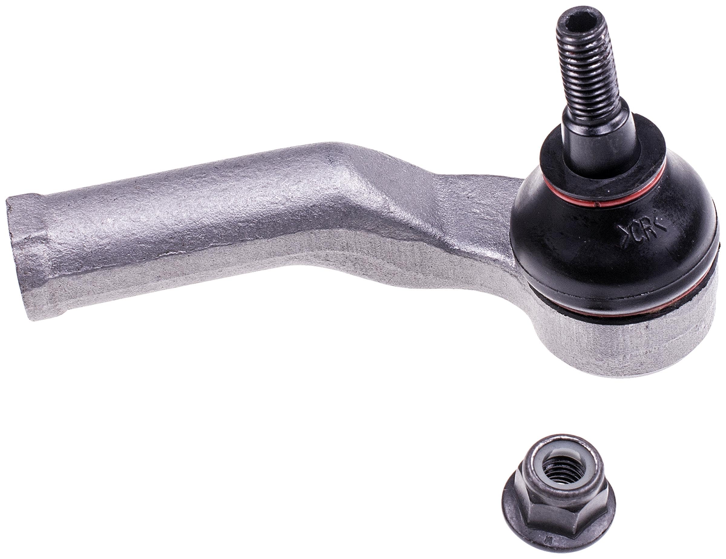 Dorman TO85022XL Front Passenger Side Lower Steering Tie Rod End Compatible with Select Ford/Lincoln Models - Tie Rod - Steering Tie Rod End - This extended life tie rod end is built for smooth performance and superior durability. Featuring a hardened stud, highly polished ball, a maintenance-free polymer bearing, I.C.E. synthetic grease and premium corrosion resistance.
