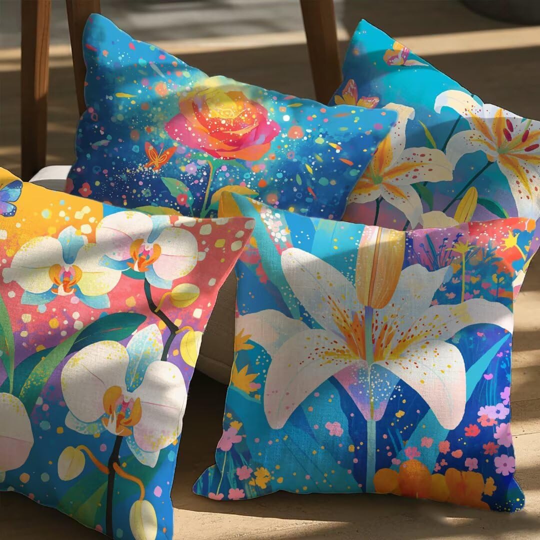 Housse de coussin 55x55cm idéale pour la décoration du salon et chambre