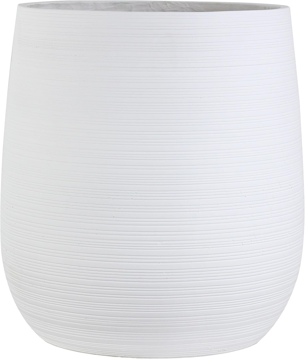 Olly & Rose Extra Large Plant Pot Patterned – Off White Garden Planter – XL Flower Pot – H 50cm D 45cm Olly & Rose Extra Large Plant Pot Patterned – Off White Garden Planter – XL Flower Pot – H 50cm D 45cm