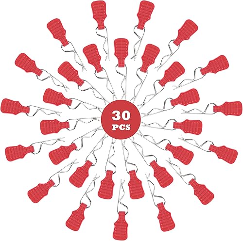 Miniatura 8 de 30 clips universales de 0.039 in para el cuerpo RC con lengüetas para coche, clips de clip RTR H165, piezas de repuesto para escala 114 116 118