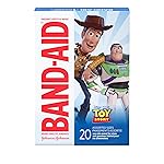 BAND-AID Brand Adhesive Bandages for Minor Cuts and Scrapes, Disney and Pixar Toy Story 5 for Kids, Assorted Sizes 20 ct