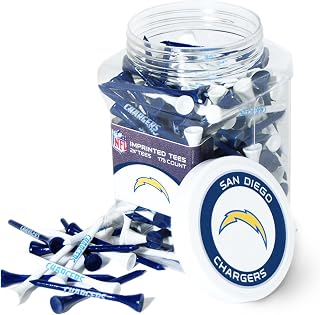 Team Golf NFL unisex-adult Jar includes 175 multi-colored 2-3/4" regulation tees with team imprint. Includes screw on lid, with team labels on the front and top. A great way to tee up your next ball.