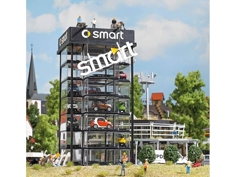 BUSCH SMART TOWER HO1001 スマートタワー Amazon.com: Busch H0 Smart Car Tower : Arts, Crafts & Sewing