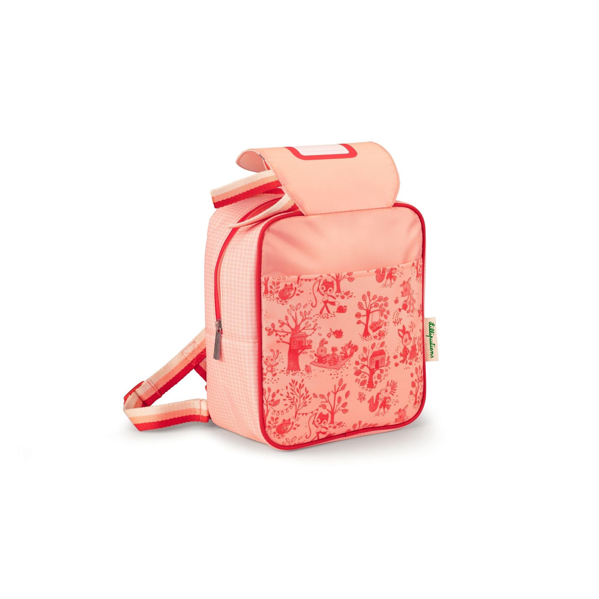 LILLIPUTIENS 84460 Happy Lena Mochila para niños, Mochila impermeable con tirantes ajustables y clip ventral, Óptima para la guardería, la escuela y preescolar, Mochila para niños, Desdé 3 años