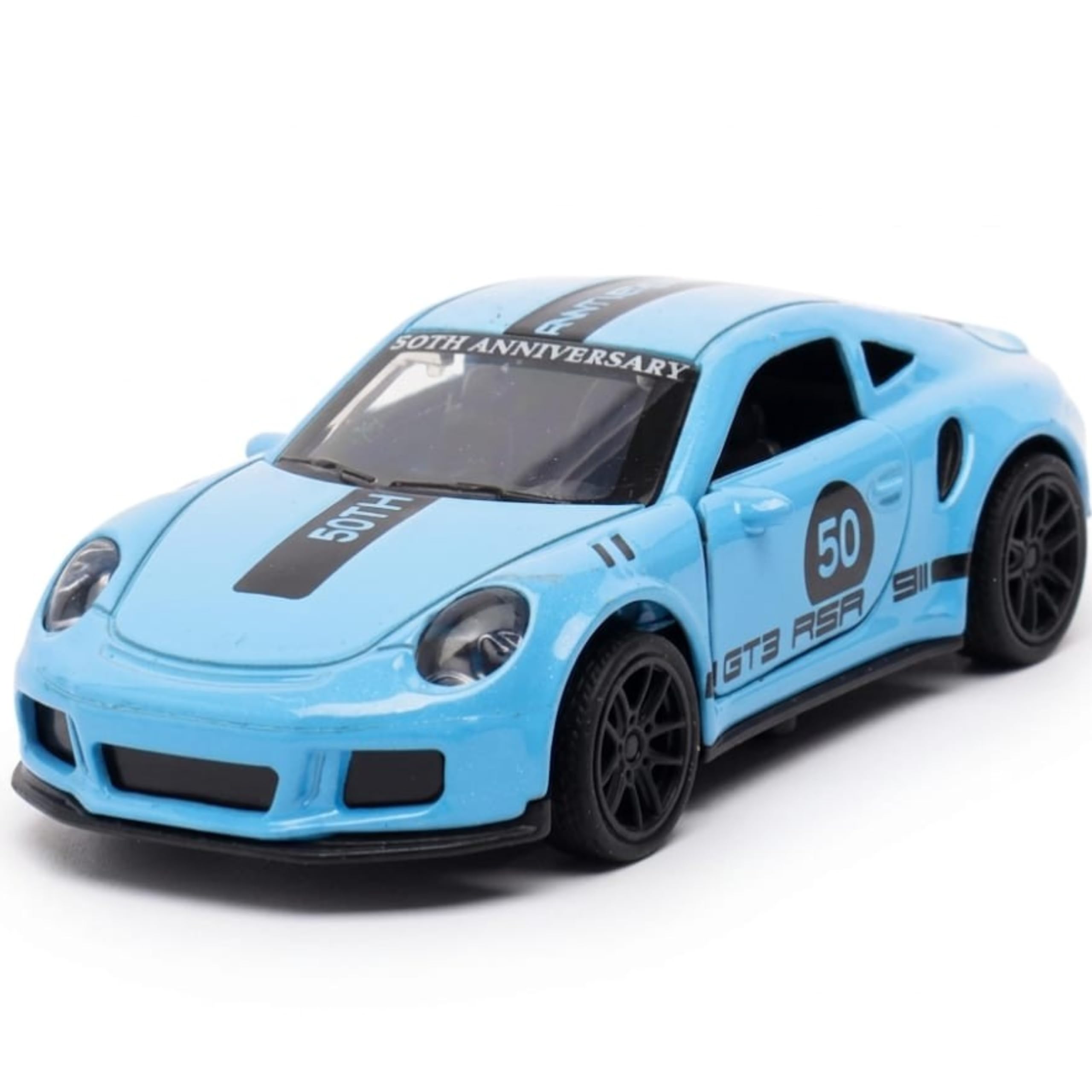 ESTOFA 1:43 Scale Porsche Diecast Toy Car – Pull Back Function, Alloy Metal Body, Openable Doors – Gift for Boys, Kids, Car Enthusiasts & Collectors – Diecast Model Vehicle-image-17