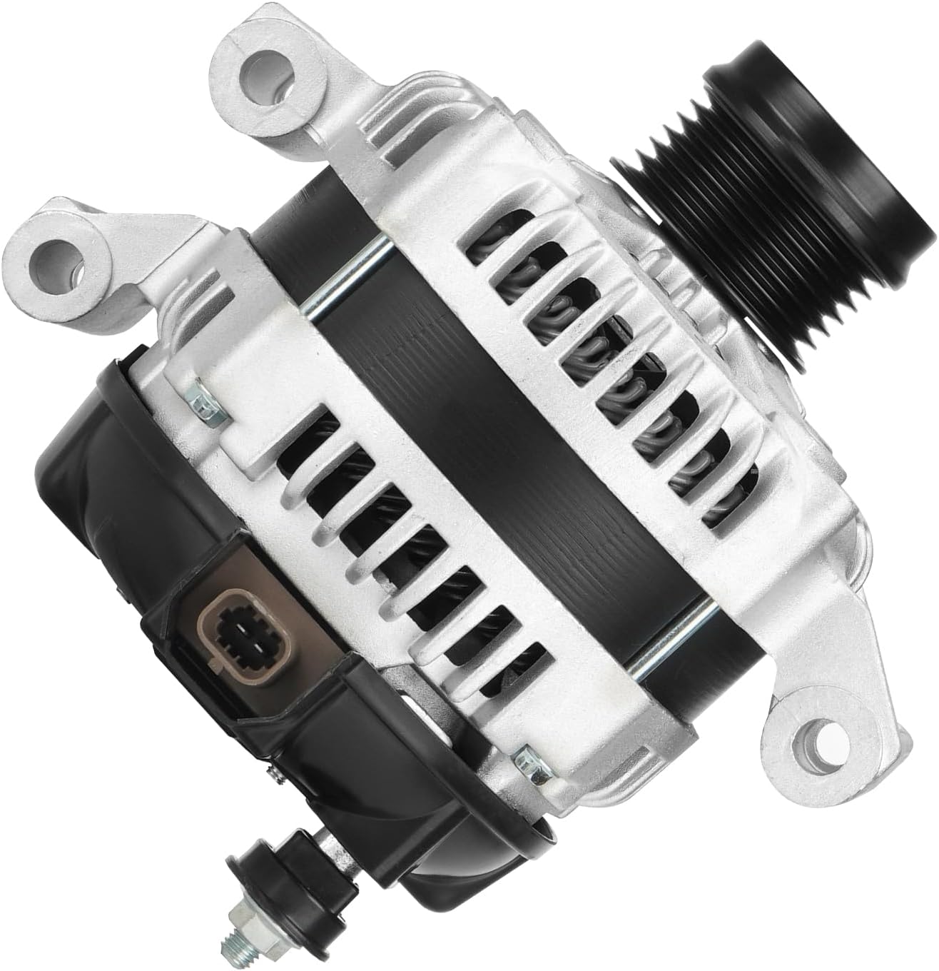 New Alternator for Chevrolet Impala 2.5L 2014 2015, for Malibu 2.0L 2.5L 2013-2015, for Buick Regal 2.0L 2014-2017 Envision 2.0L 2.5L 2017-2020, Replaces 11681 13592810 (2.0L Only for Turbocharged)