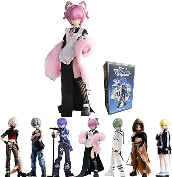 1/8 BJD Dolls Blind Box,Kawaii BJD Dolls Zack Event Series 1/8 Ball Jointed Doll Collectable Action Figure Dress Up Doll for Girls Birthday Party Gift Toys