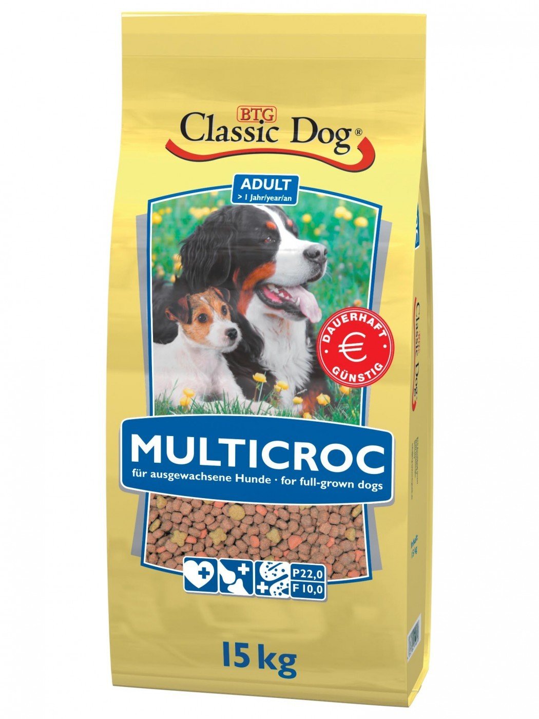 multicroc 15 kg, Cibo Cane