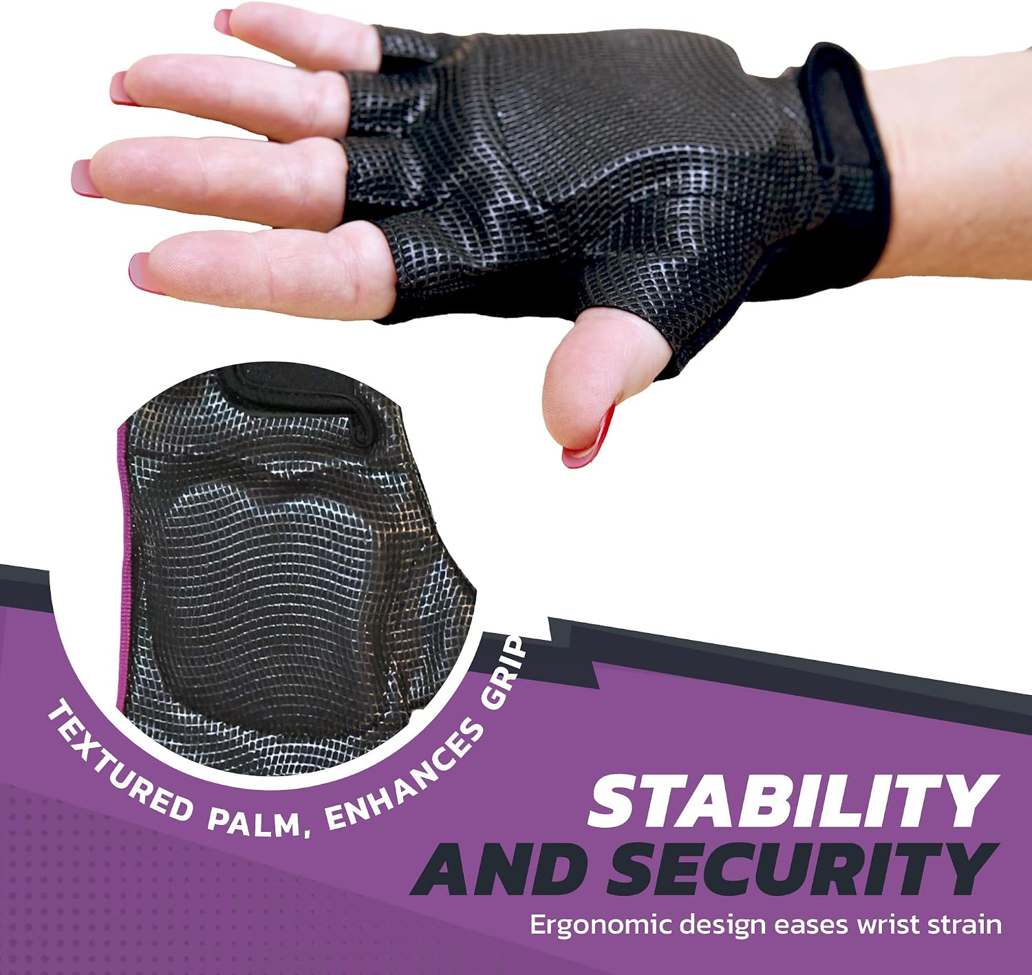 Fitness Gloves for Women & Men with Wrist Support, Workout & Strength Training Gloves, Gym Accessories for Ladies/Men, & Weight Lifting Gloves